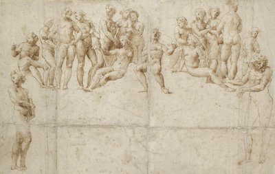 El Parnaso, copia después de Rafael de Raffaello Sanzio Raphael